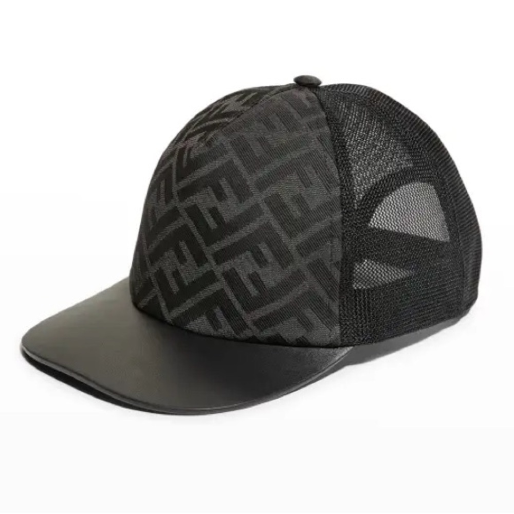 Fendi FF Mesh Baseball Cap